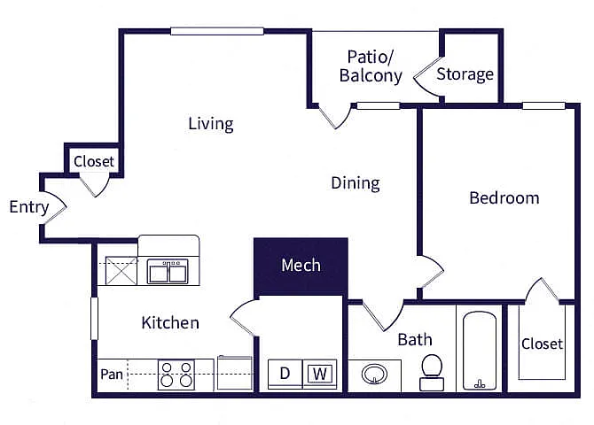 Floor plan A1