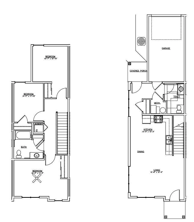 Floor plan 3X15