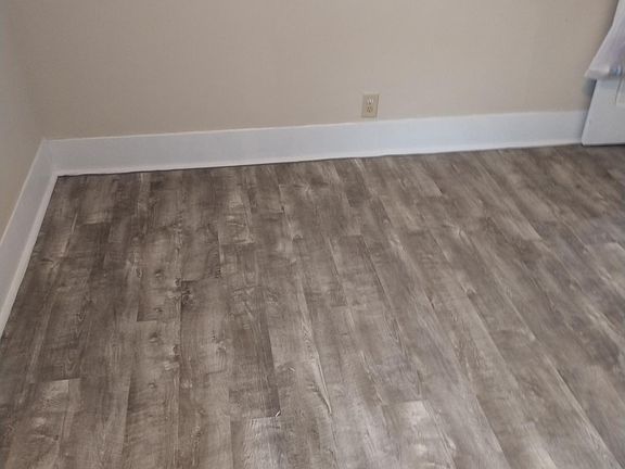 Luxury vinyl plank flooring