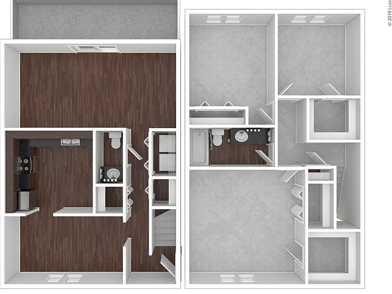Sherbrooke: Beds - 3: Baths - 1.5: SqFt Range - 1398 to 1398