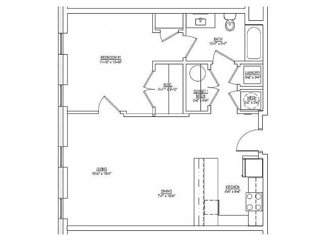 Floor plan Washington