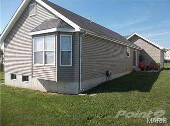 View of back of home