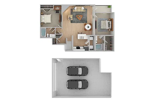 Floor plan Riviera | Renovated