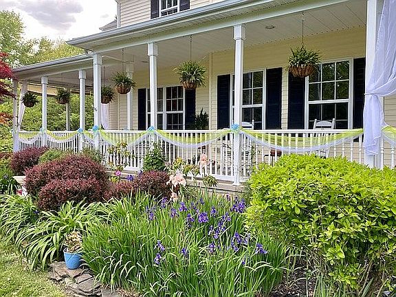 Front Porch and Gardens