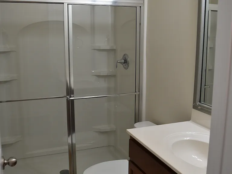 First floor full bathroom w/walk-in shower