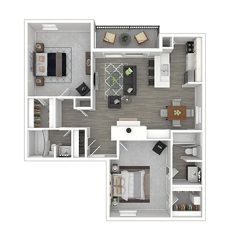Floor plan B3 Traditional