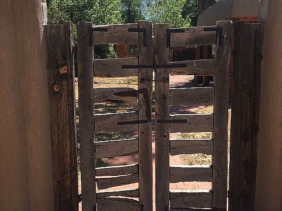 Gate to Main House