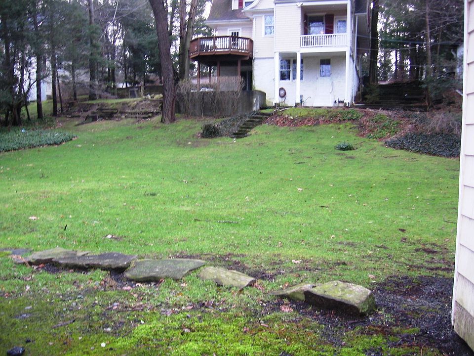 lot and house, terraced