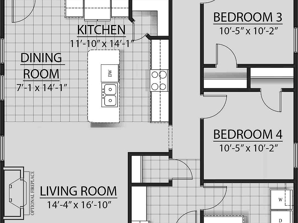 Midland II H Plan, Cane Ridge Thibodaux, Thibodaux, LA 70301 Zillow