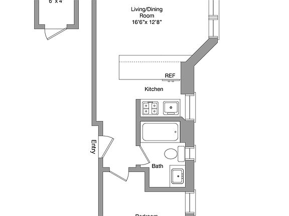 2nd image of 315 E 12th St #6D