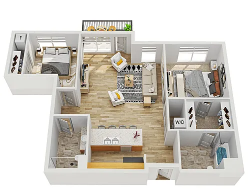 Floor plan J