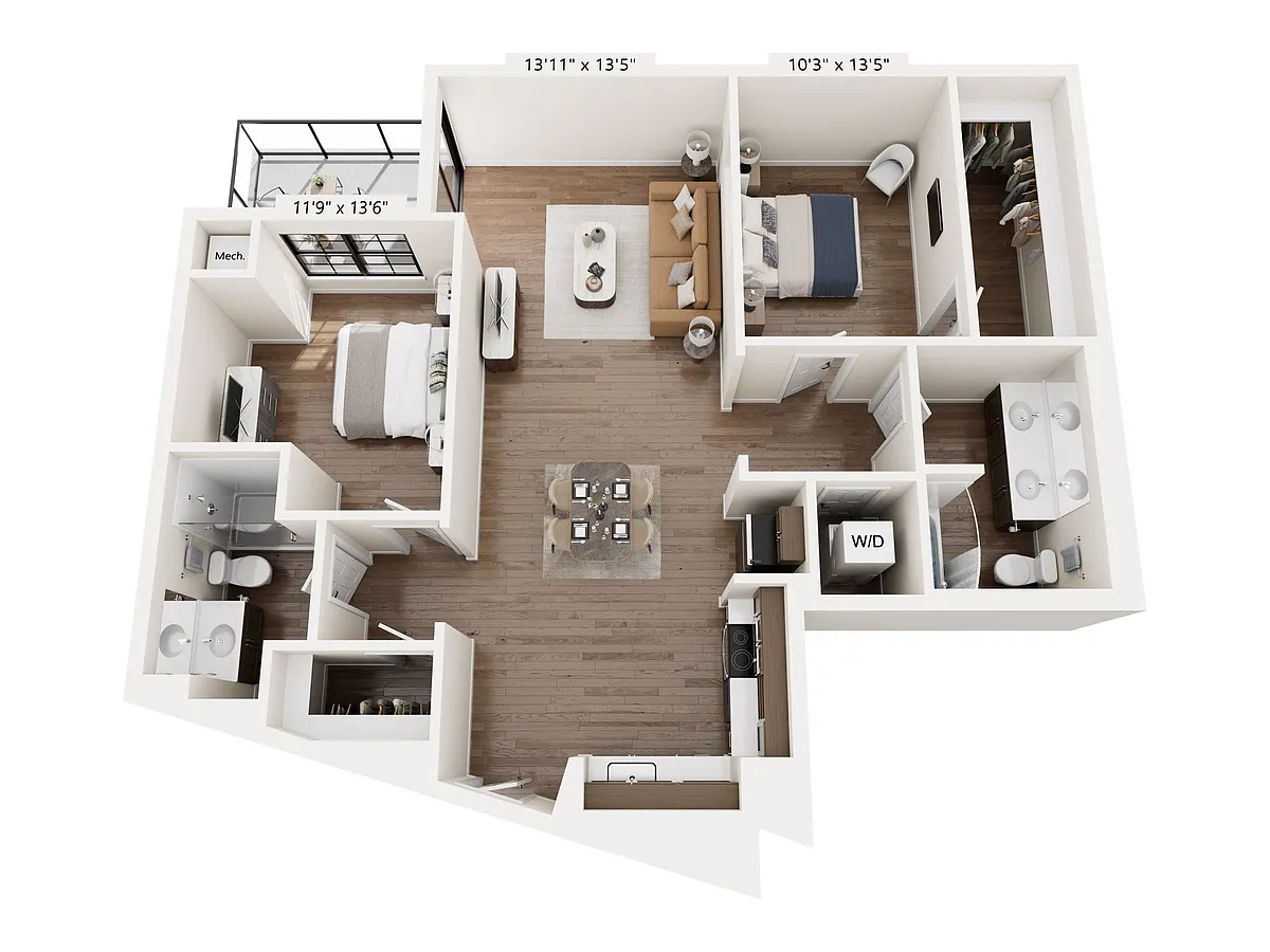 Floor plan B2