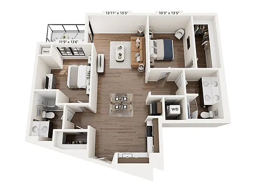 Floor plan B2