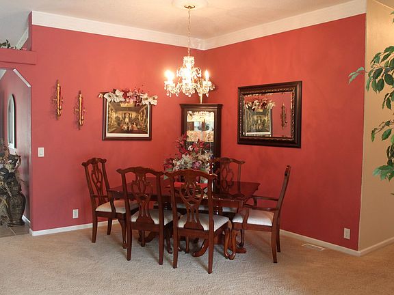 Formal dining area