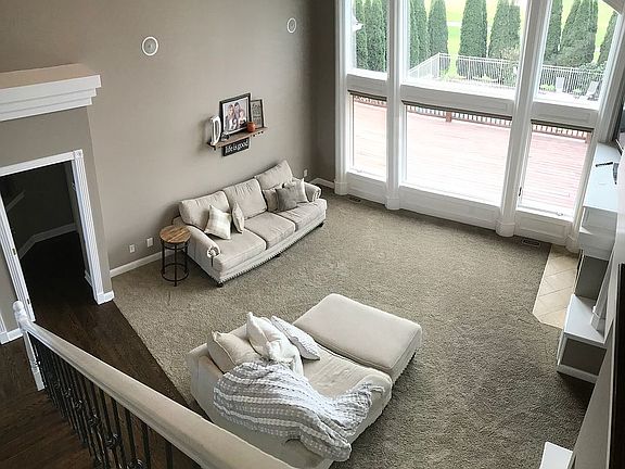 View from upper level 