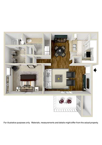 Floor plan The Barkley