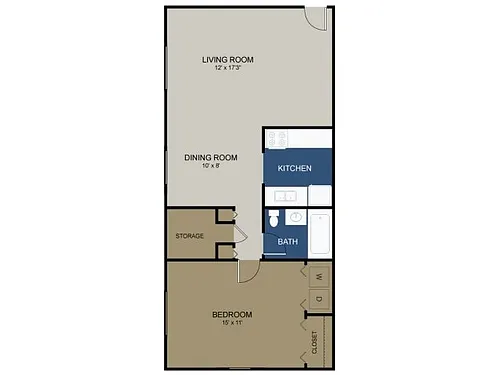 Floor plan Cambridge