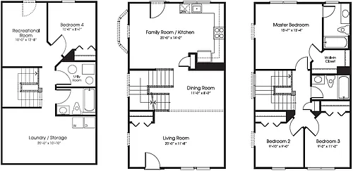 Floor plan 4BR PH