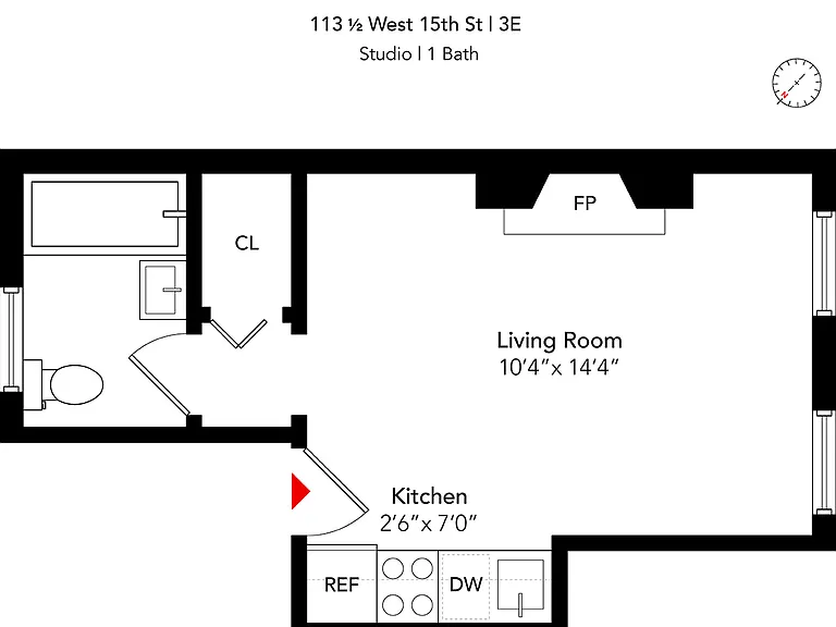 113 W 15th St #3E — Photo 2