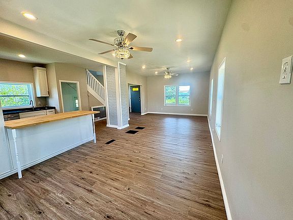 Remodeled open floor plan
