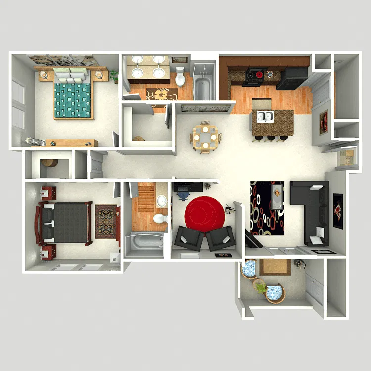 Floor plan B3