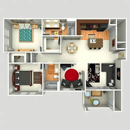 Floor plan B3