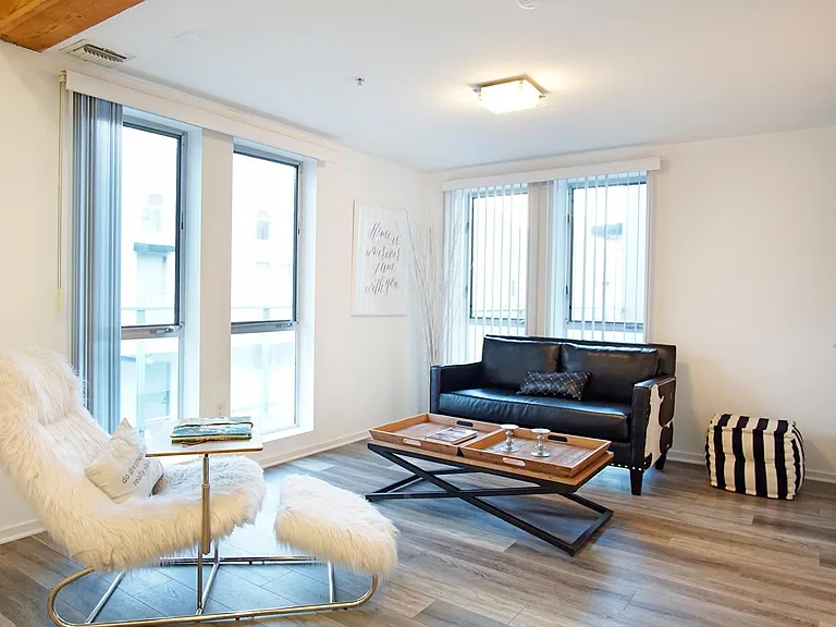 1x2 Loft - Living Room