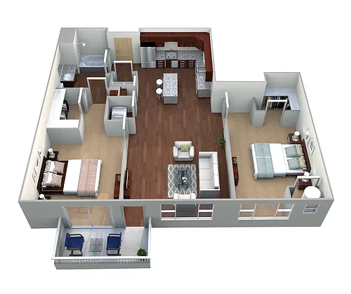 Floor plan The Knot