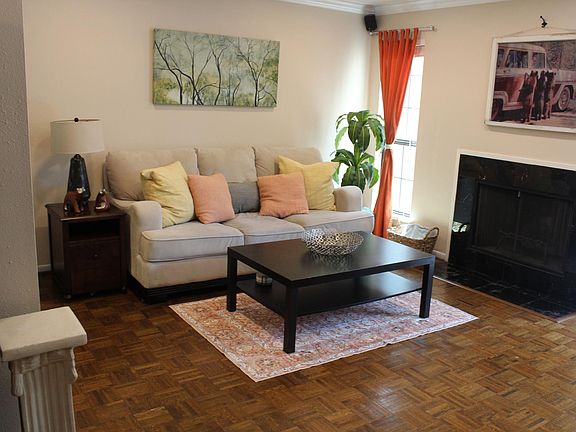 Living room with TV