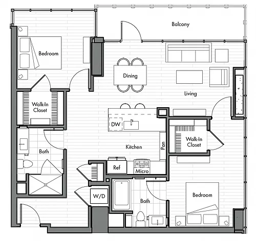 Floor plan B3