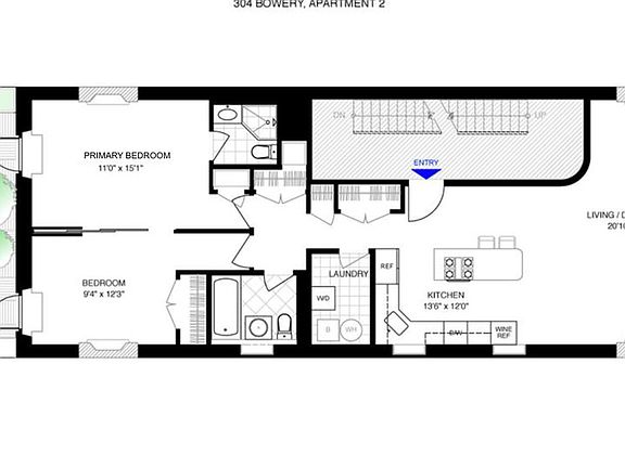 2nd image of 304 Bowery APT 2