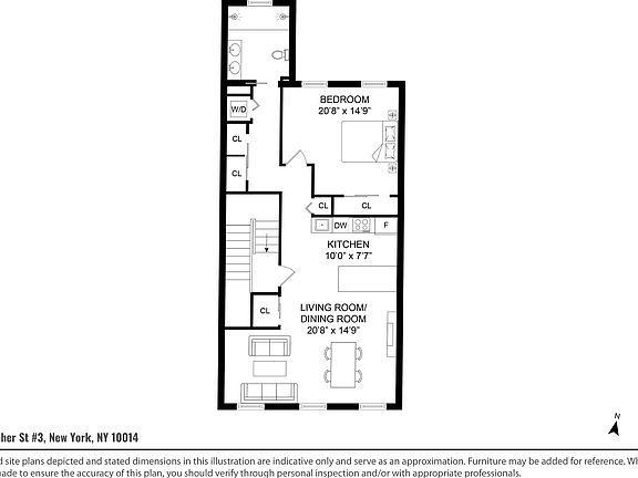 2nd image of 55 Christopher St APT 3