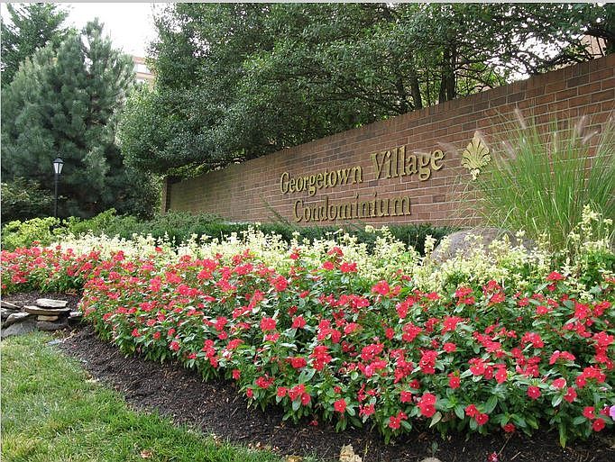 Gated entrance near White Flint Metro