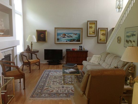 Spacious living room with lots of natural light