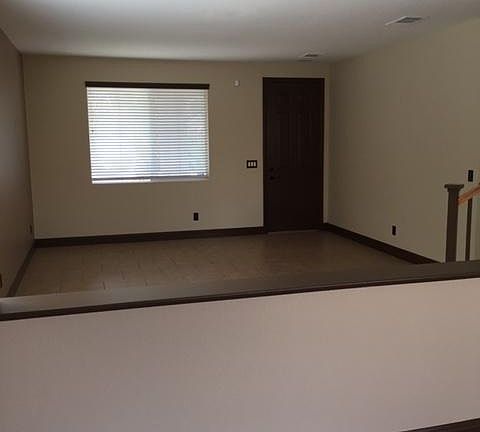 Living room and dining area