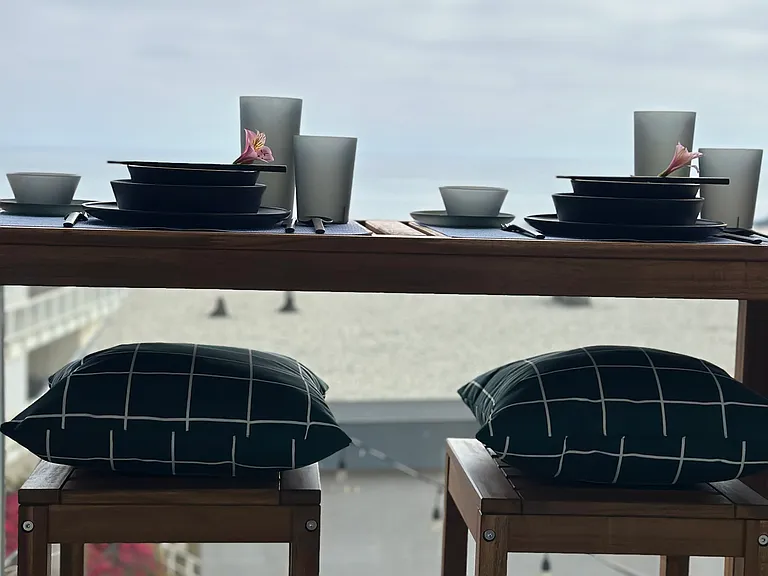 Breakfast with a view