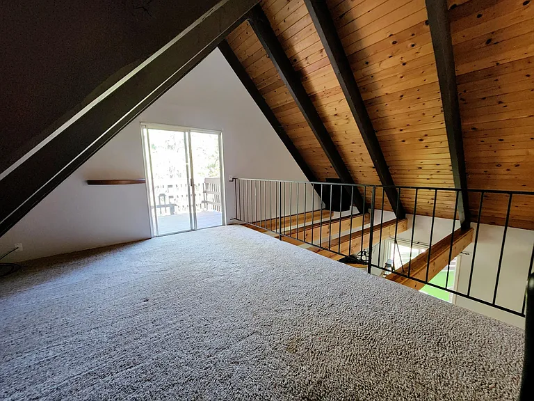 Loft with Upper Back Deck