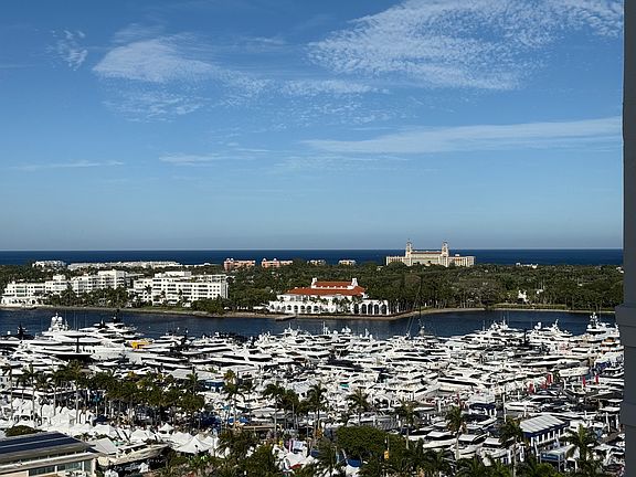 Balcony Views of the Intracoastal, Palm Beach Island + the Ocean