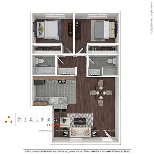 Floor plan 2X2