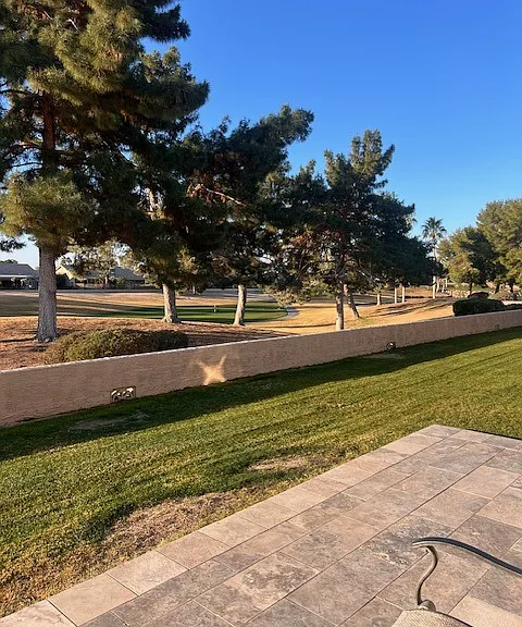 Golf course view... just steps off the patio.
