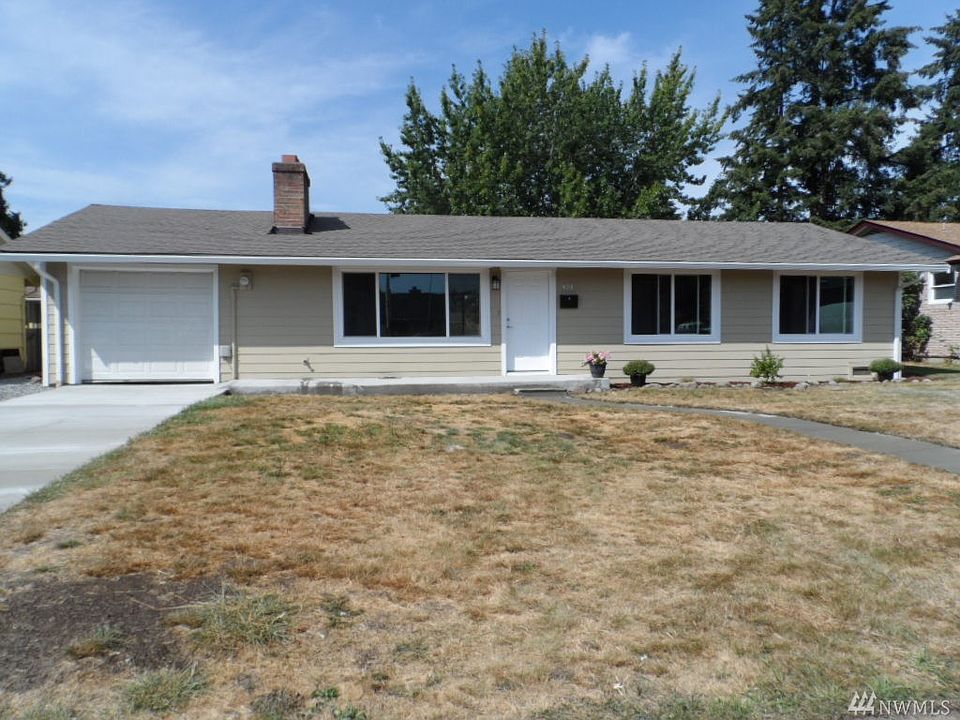 New Hardi-Plank siding in front.  Newer roof and vinyl windows.  New paint.  New driveway.  New garage door, floor and walls.   House is brand new in and out.