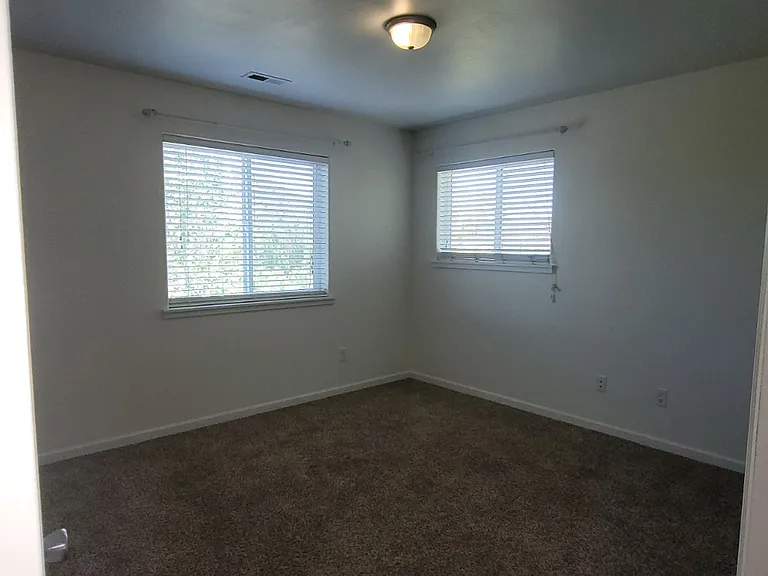 Windows of first bedroom.