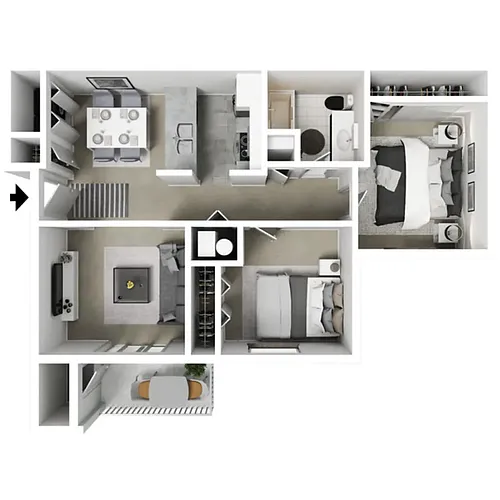 Floor plan B1
