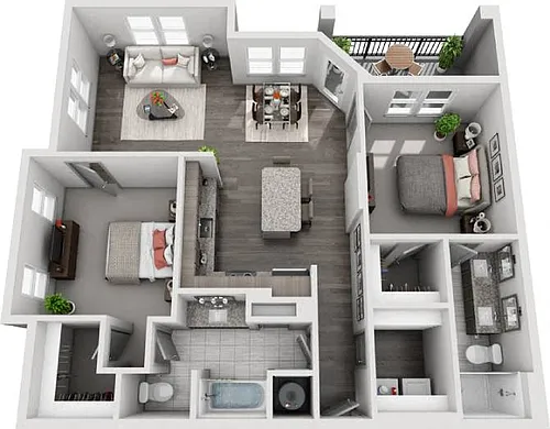 Floor plan B2