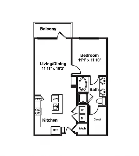 Floor plan A7