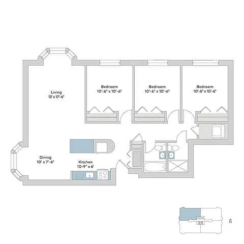 Floor plan 14003b1a