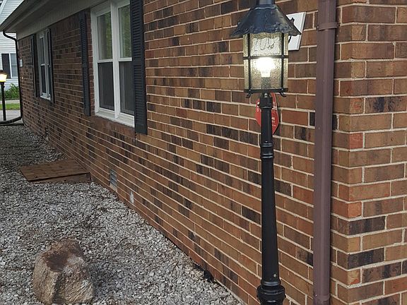 Refinished light post