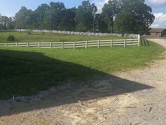 2.56  acres fenced pasture.