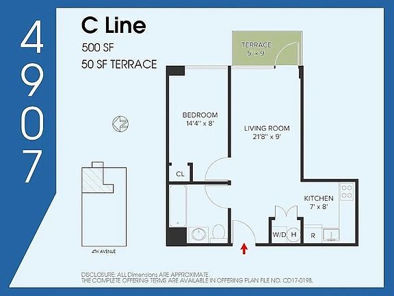 2nd image of 4907 4th Ave APT 3C