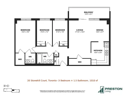 Floor plan 308